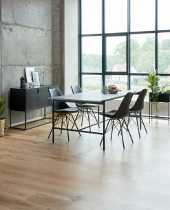 Dressoir VIRUM 3 deuren zwart