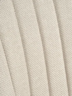 Eetkamerstoel ADSLEV zonder armleuning beige/eiken kleur