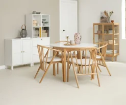 Eetkamerstoel ARNBORG eiken/off white