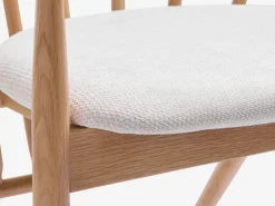 Eetkamerstoel ARNBORG eiken/off white