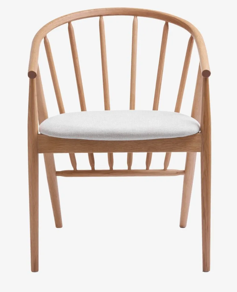 Eetkamerstoel ARNBORG eiken/off white