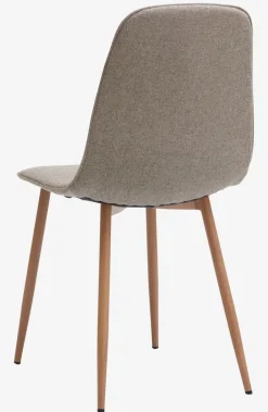 Eetkamerstoel BISTRUP zand/eiken