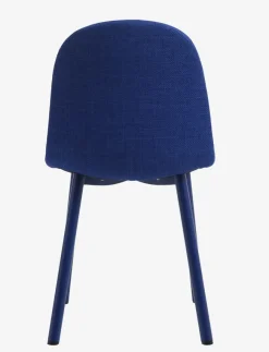 Eetkamerstoel EJSTRUP blauwe stof
