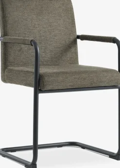 Eetkamerstoel ESPE olijf/zwart