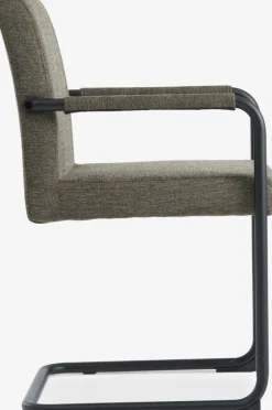 Eetkamerstoel ESPE olijf/zwart