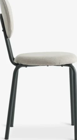 Eetkamerstoel MALT zand/zwart