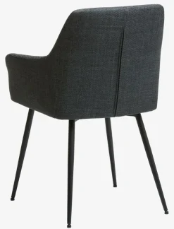 Eetkamerstoel PURHUS grijs/zwart