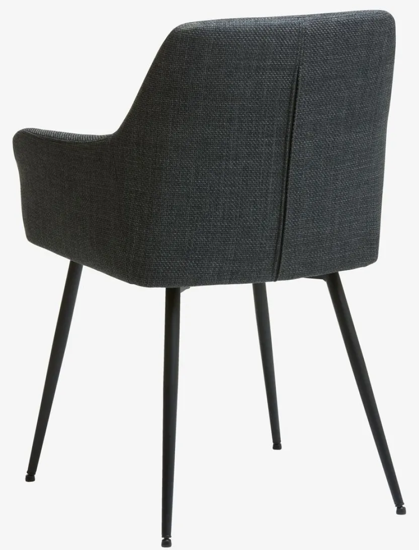 Eetkamerstoel PURHUS grijs/zwart