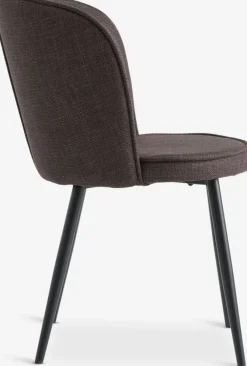 Eetkamerstoel RISSKOV donkerbruin/zwart
