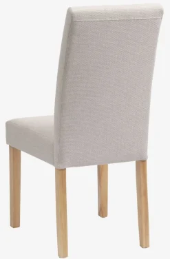 Eetkamerstoel TUREBY beige stof