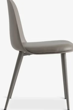 Eetkamerstoel ULDAL bruin kunstleer