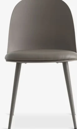 Eetkamerstoel ULDAL bruin kunstleer