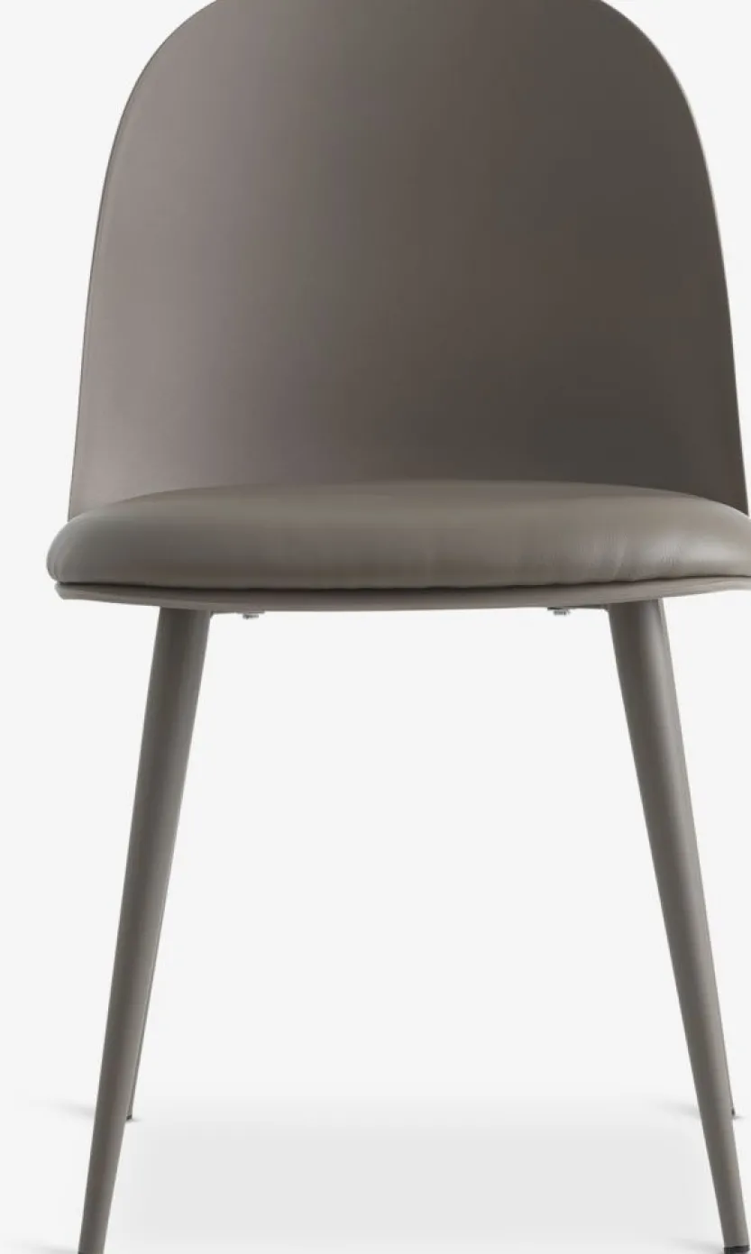 Eetkamerstoel ULDAL bruin kunstleer