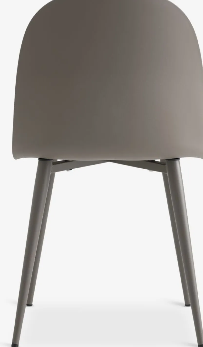 Eetkamerstoel ULDAL bruin kunstleer