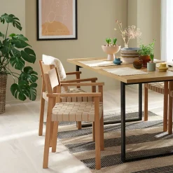 Eetkamerstoel VADEHAVET eiken/naturel