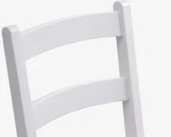 Eetkamerstoel VISLINGE naturel/wit