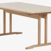 Eettafel AALBORG 95x180/270 eiken
