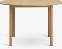Eettafel ALSTED Ø120 eiken kleur
