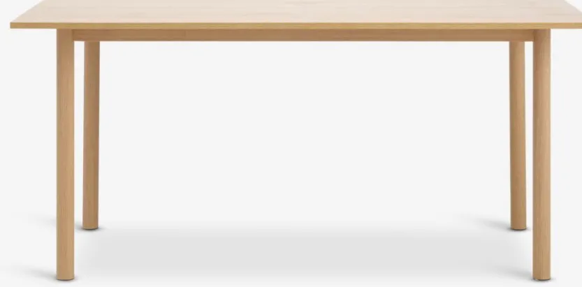 Eettafel ALSTED 90x160 eiken kleur