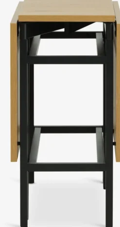 Eettafel FOLDINGBRO 75x38/84/130 eiken kleur
