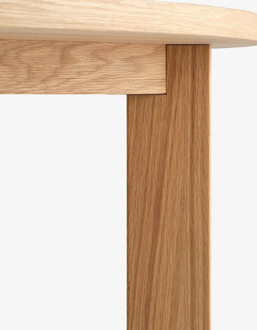 Eettafel HARESKOV Ø129 eiken