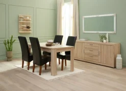 Eettafel HASLUND 80x160 eiken