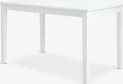 Eettafel KIRKEBY 80x130/220 wit
