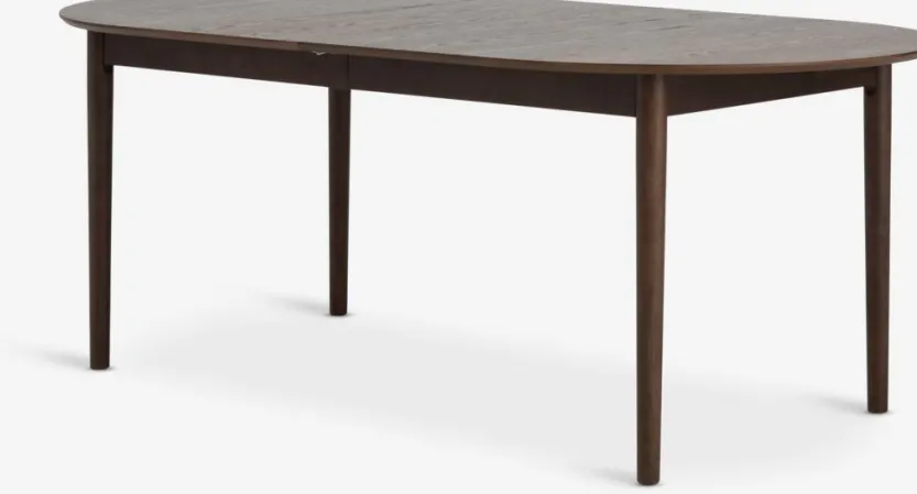 Eettafel MARSTRAND 100x200/280 donker eiken