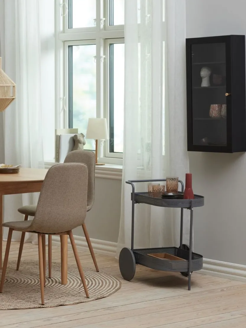 Eettafel MARSTRAND Ø110/110x200 eiken