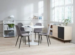 Eettafel RINGSTED Ø100 wit