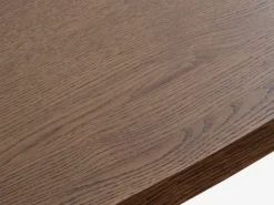 Eettafel SKOVLUNDE 90x200 donker eiken