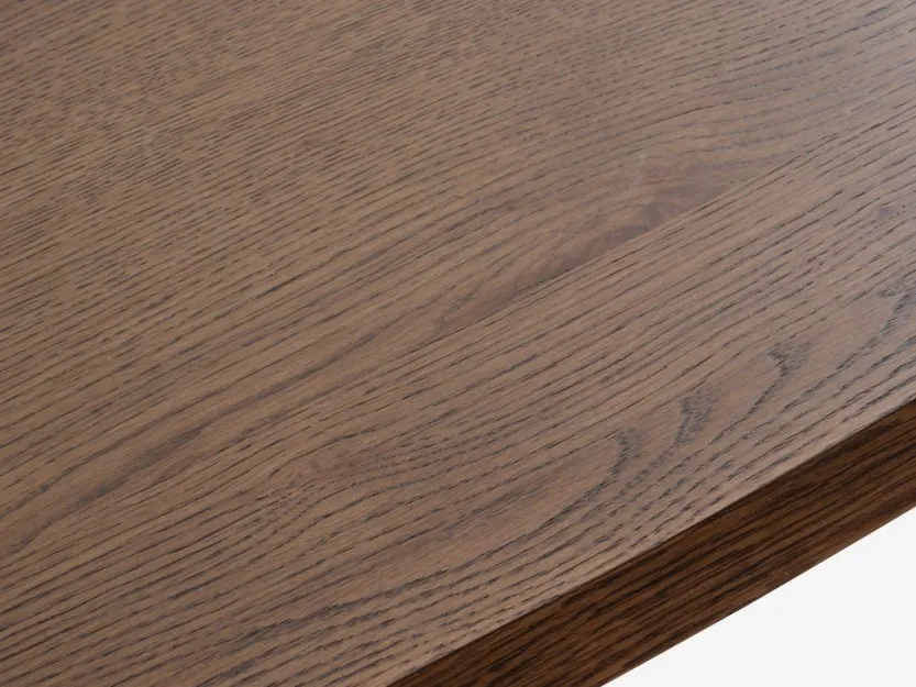 Eettafel SKOVLUNDE 90x200 donker eiken