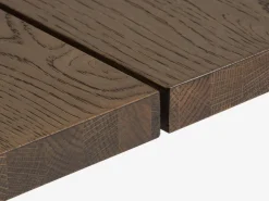 Eettafel SKOVLUNDE 90x160 donker eiken