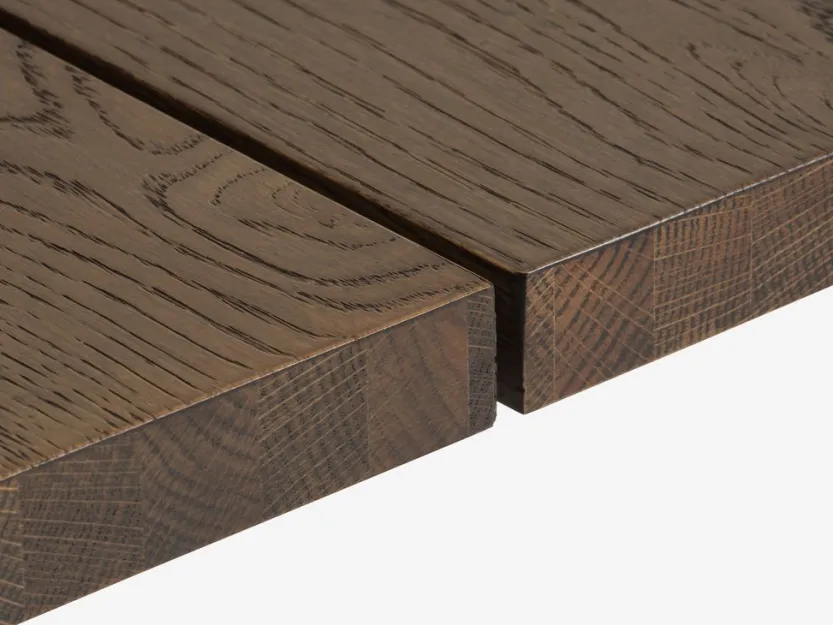 Eettafel SKOVLUNDE 90x160 donker eiken