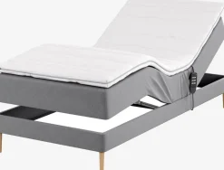 Elektrisch bed 90x200 GOLD E35 grijs-23