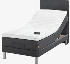 Elektrisch bed 90x200 GOLD E40 traagschuim grijs-40