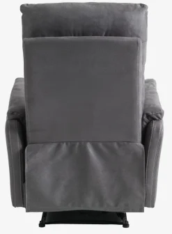 Fauteuil ABILDSKOV elektrisch grijze stof