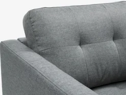 Fauteuil FALSLEV grijze stof