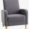 Fauteuil GEDVED grijze stof