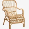Fauteuil LISELEJE hoog naturel