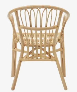 Fauteuil LISELEJE laag naturel