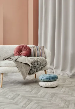 Fleeceplaid DRAGEHODE 140x200 taupe