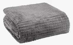 Fleeceplaid HAGTORN 140x200 grijs