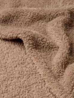 Fleeceplaid HASSELURT 130x170 donkerzand