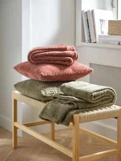 Fleeceplaid ROSENVIAL 130x160 roze