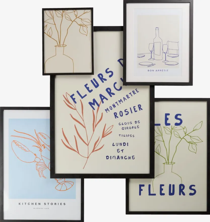 Fotolijst OSCAR 40x50 zwart