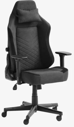 Gamestoel ABILDAA antraciet grijze stof