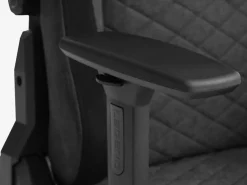 Gamestoel ABILDAA antraciet grijze stof