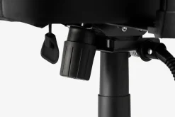 Gamestoel ABILDAA zwart kunstleer