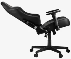 Gamestoel ABILDAA zwart kunstleer